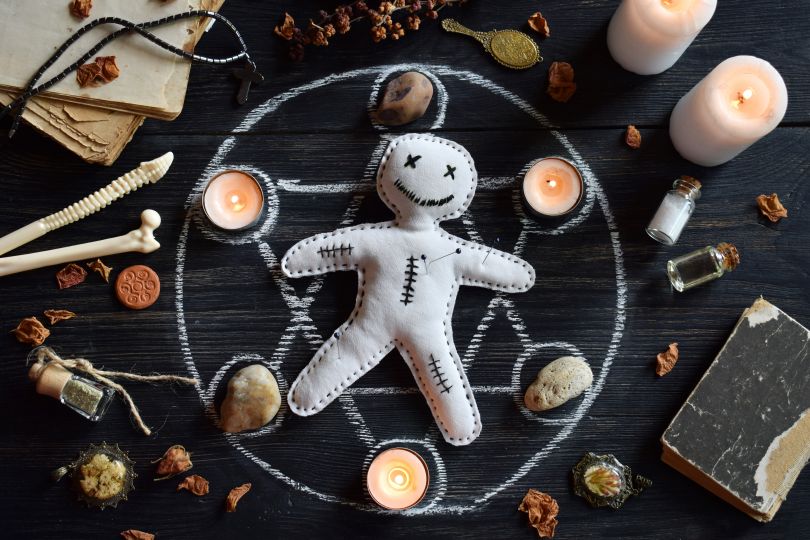 What are the symptoms of black magic in a home?